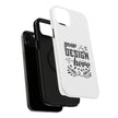 Customizable Impact Resistant Phone Case Dual Layer With Matte Or Glossy