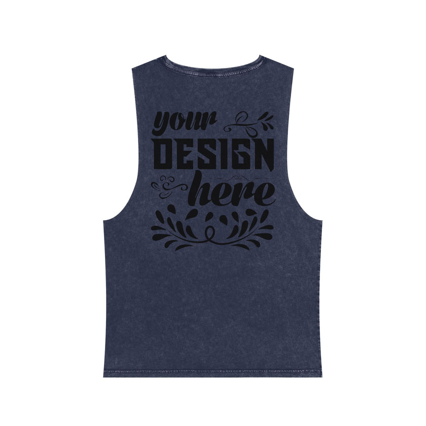Customizable AS Colour 5039 Unisex Stonewash Tank Top