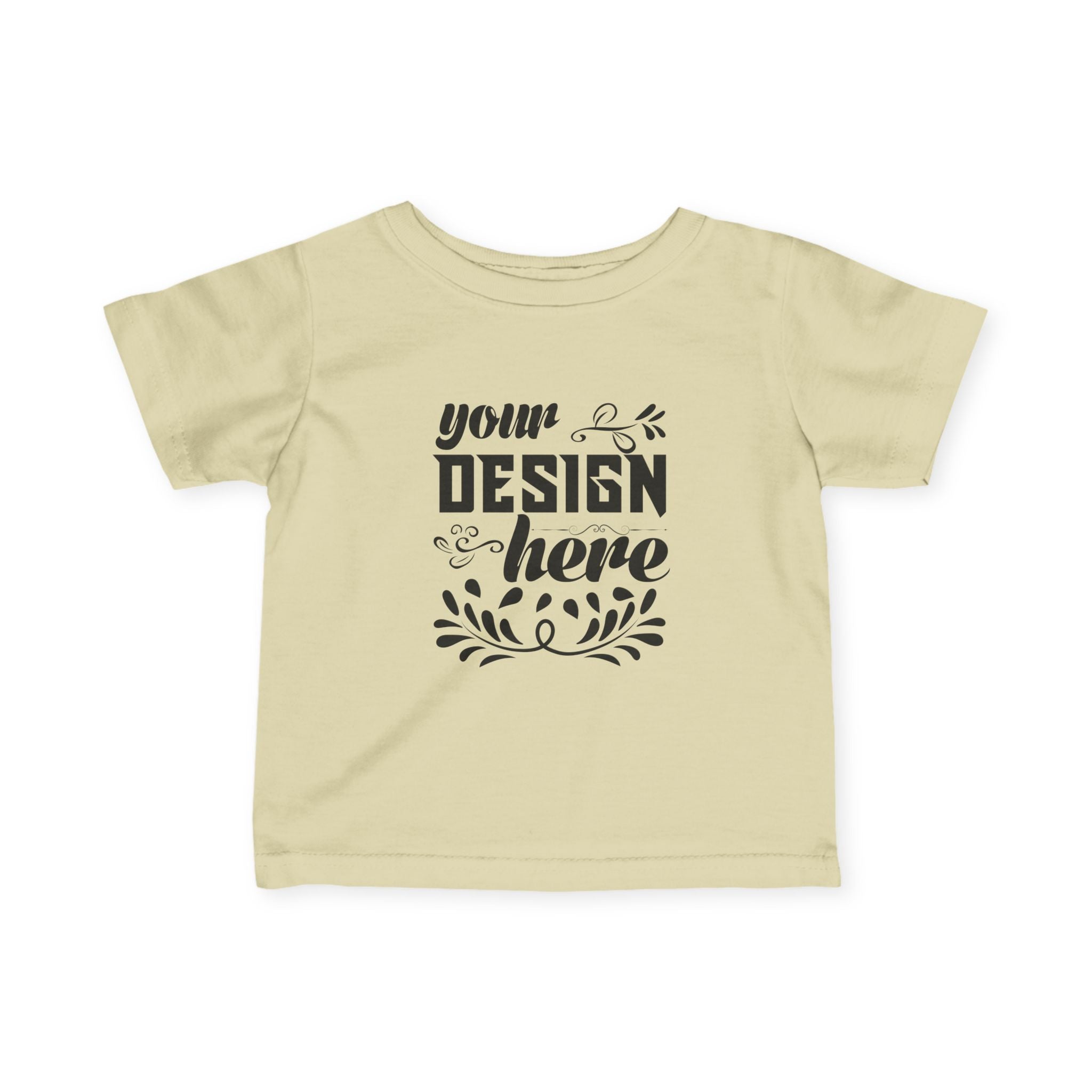 Customizable Rabbit Skins 3322 Infant Fine Jersey Tee Classic Fit