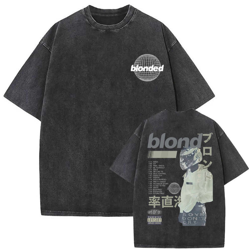 Nameria Unisex Vintage Wash Oversized Cotton T-Shirt