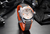 Nameria Automatic Luminous Date Watch Rubber Strap 45mm