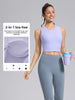 Nameria Seamless Fixed Cup Yoga Sports Bra