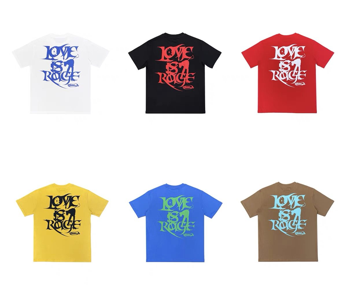 Nameria Multi-Color Printed Loose Fit T-Shirt