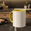Customizable Glossy Ceramic Accent Mug 11oz and 15oz