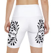 Customizable Womens Workout Shorts All Over Print Medium Heavy