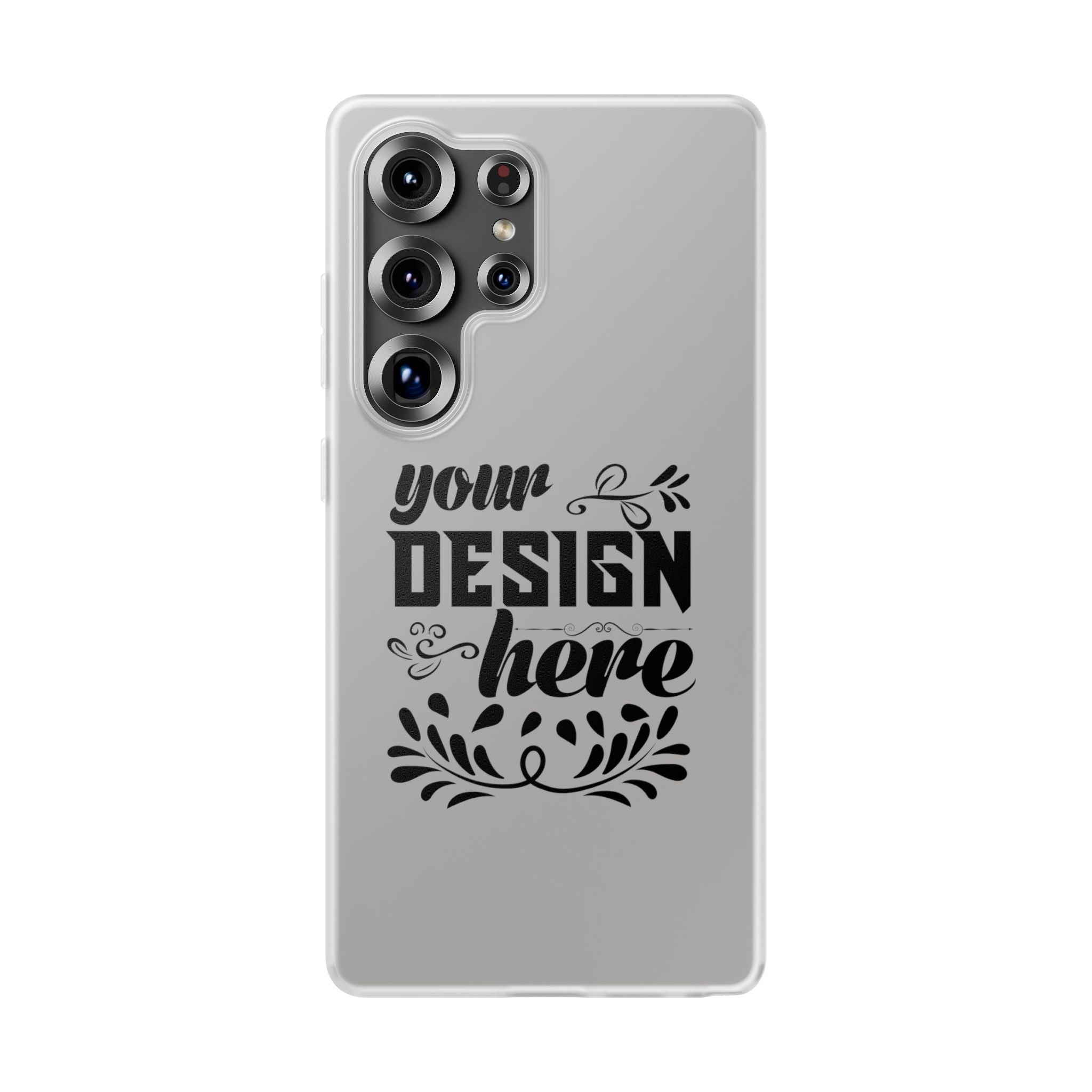 Customizable Flexi TPU Phone Case Slim Matte Protective Cover