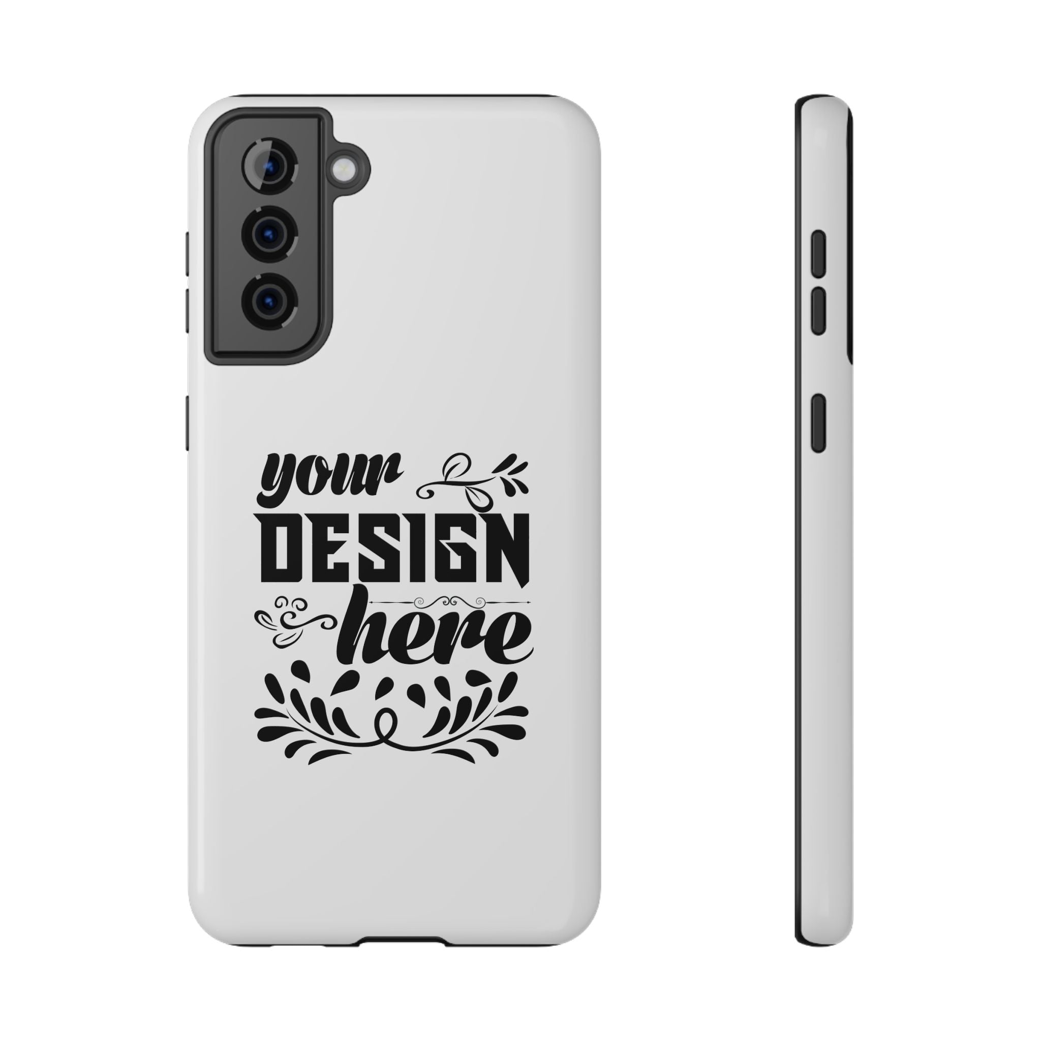 Customizable Impact Resistant Phone Case Dual Layer With Matte Or Glossy