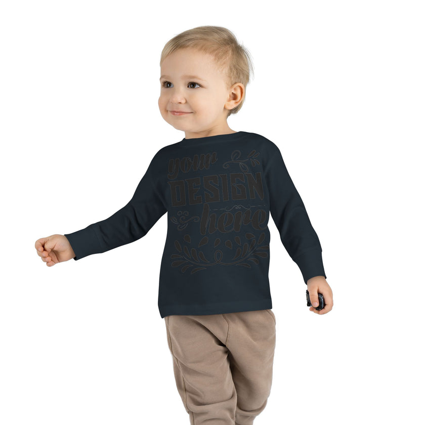 Customizable Rabbit Skins 3302 Toddler Long Sleeve T-Shirt