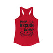 Customizable Next Level 1533 Womens Ideal Racerback Tank