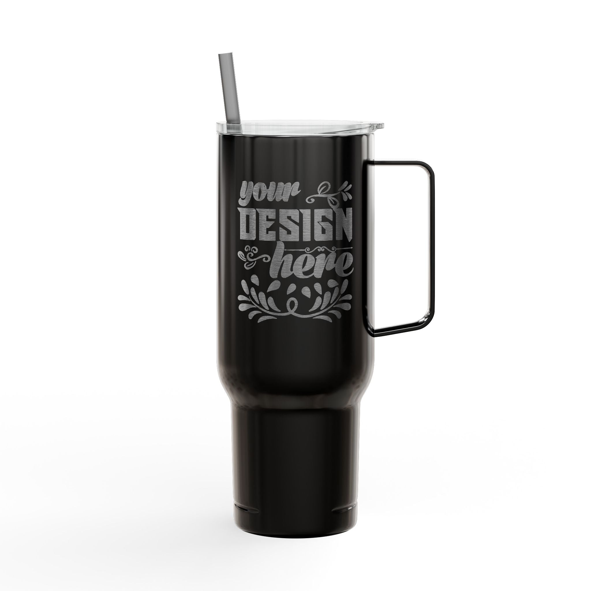 Customizable 40oz Insulated Stainless Steel Tumbler with Engraving