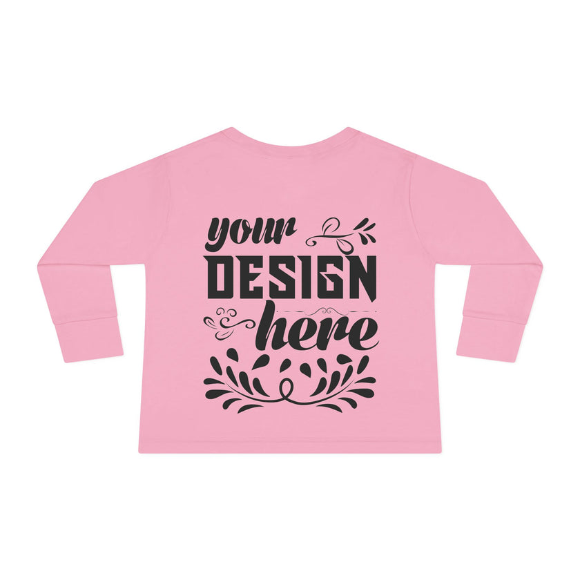 Customizable Rabbit Skins 3302 Toddler Long Sleeve T-Shirt