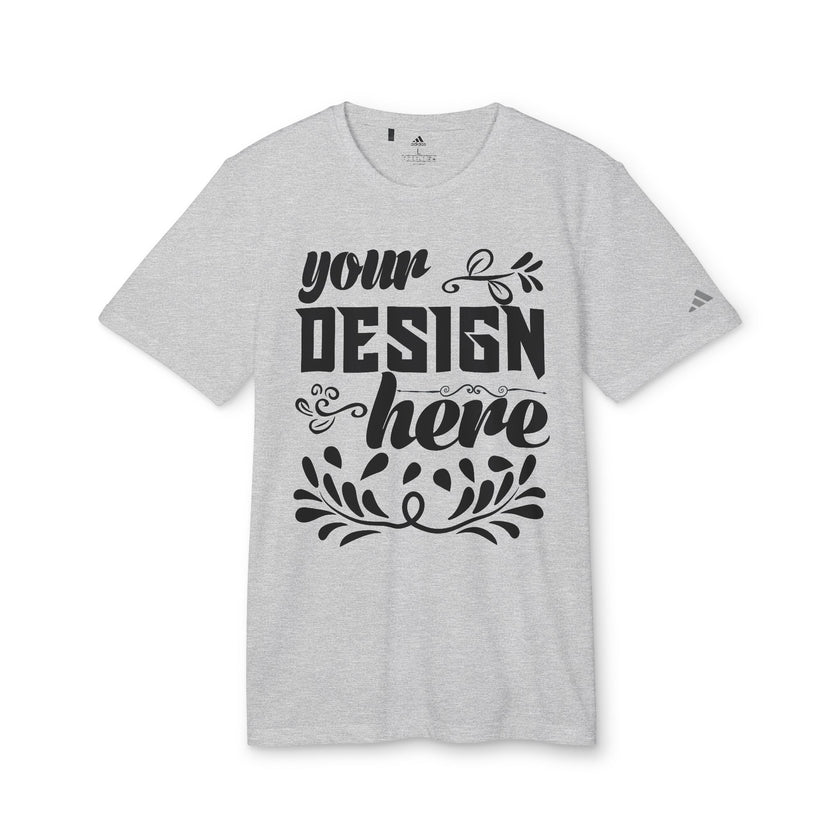 Customizable Adidas A376 Unisex Sport T-Shirt Regular Fit Performance