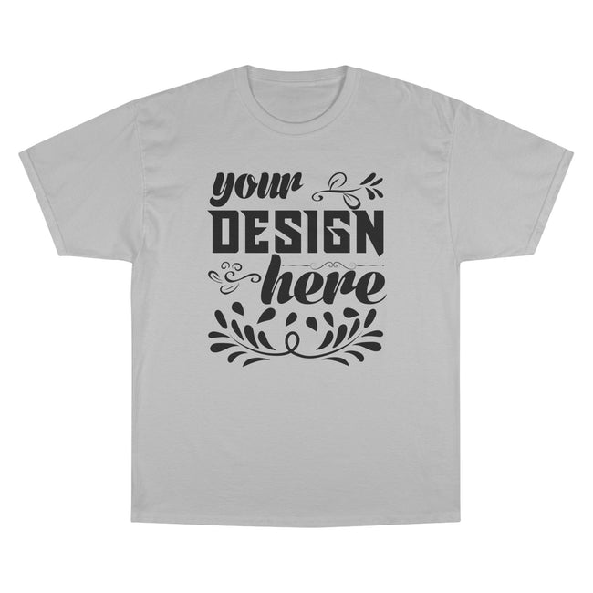 Customizable Champion T425 Unisex Cotton T-Shirt Classic Fit