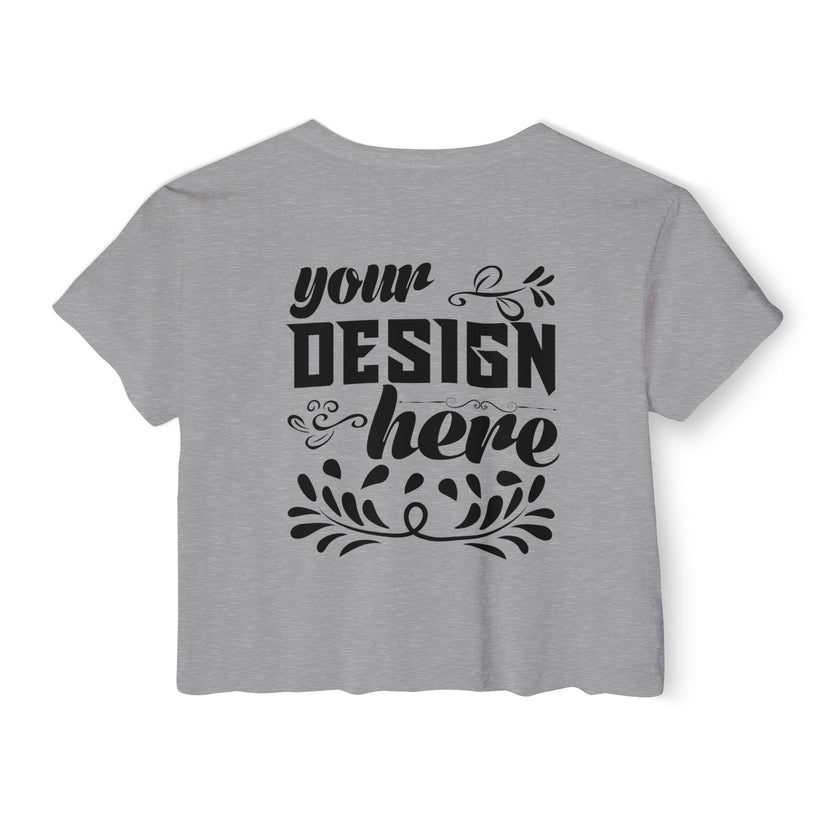 Customizable Next Level 5080 Womens Festival Crop Top