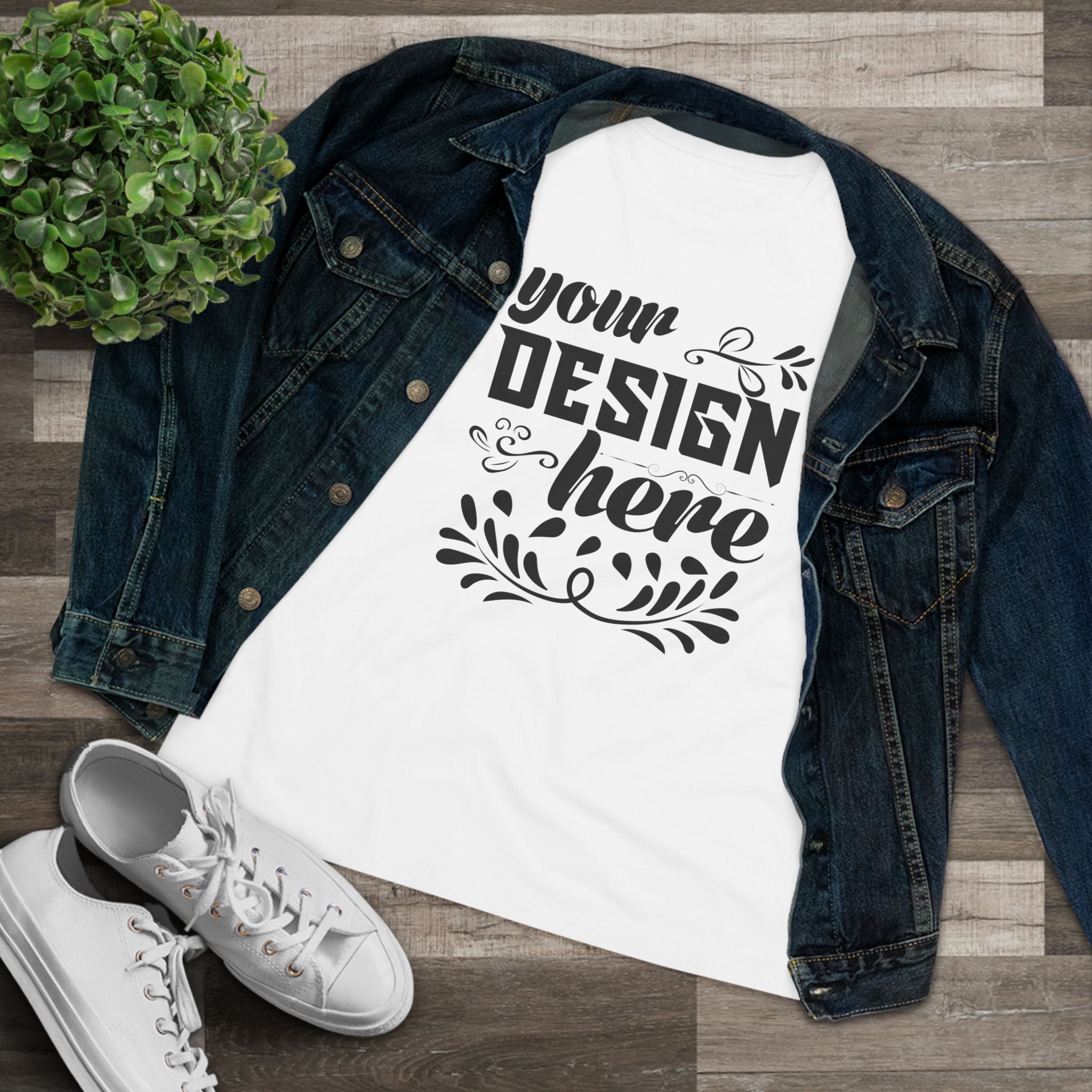 Customizable Bella+Canvas 6400 Womens Cotton Tee Relaxed Fit