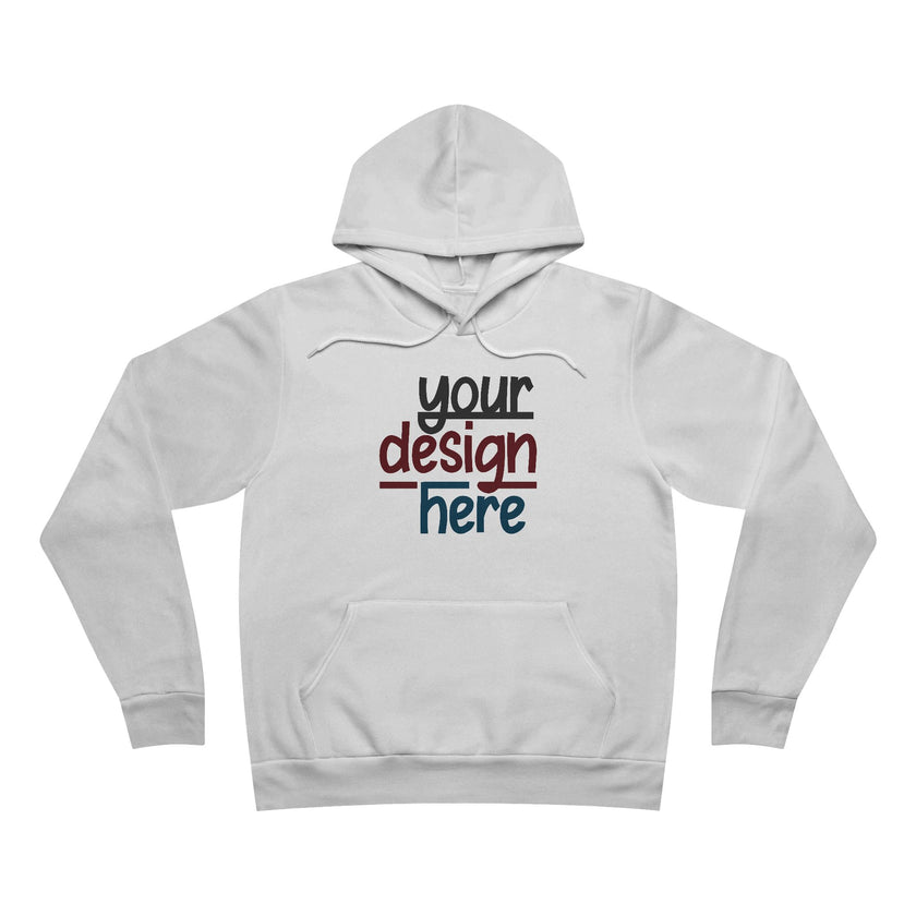 Customizable Bella+Canvas 3719 Unisex Sponge Fleece Pullover Hoodie