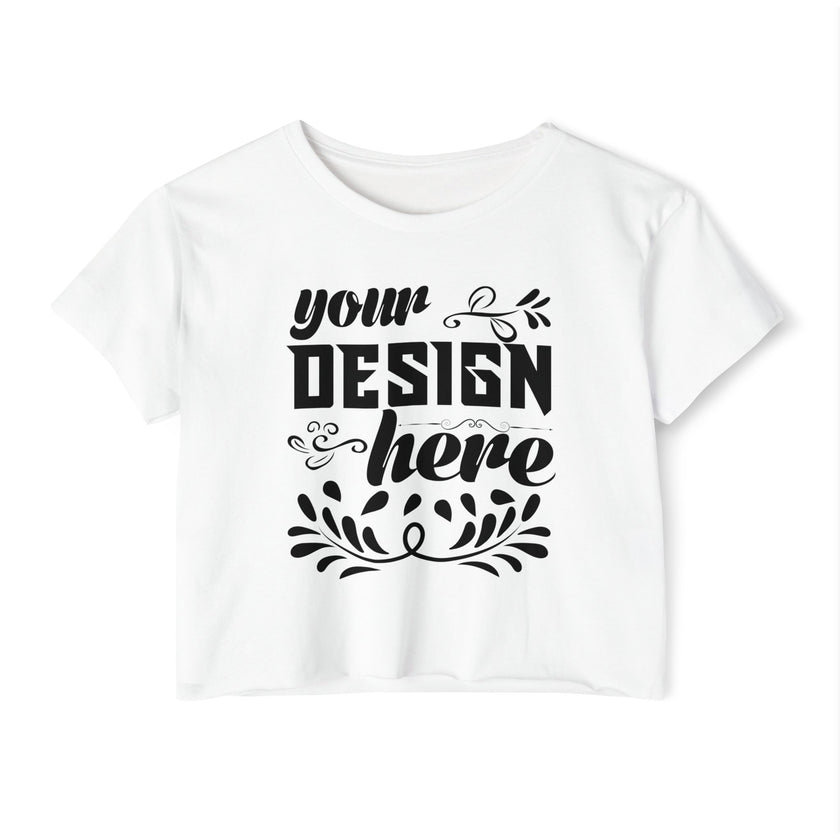 Customizable Next Level 5080 Womens Festival Crop Top