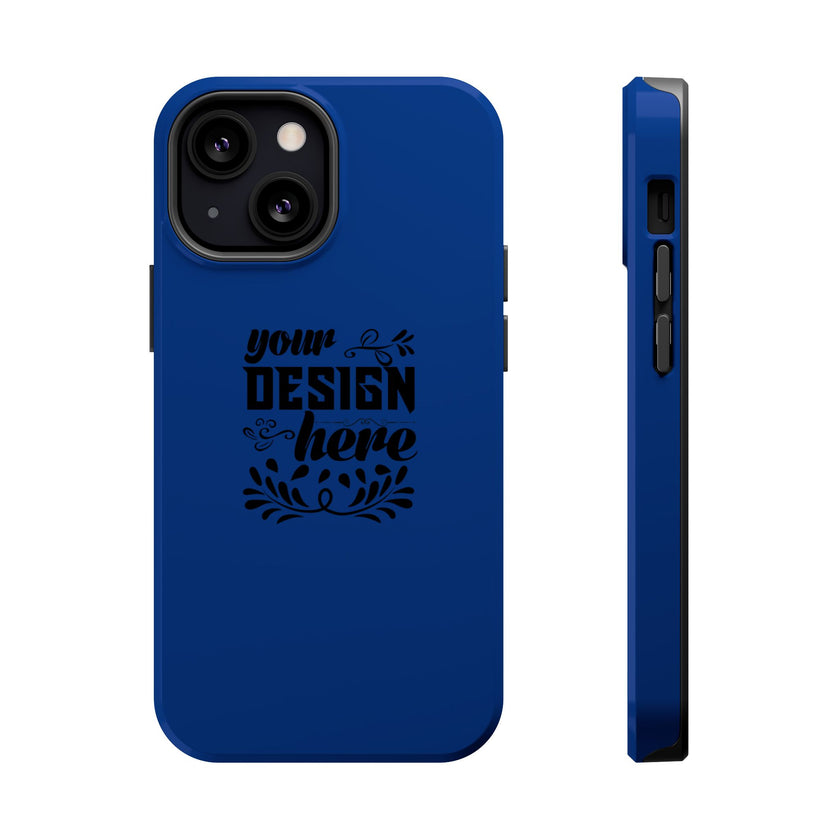 Customizable Magnetic Impact Resistant Phone Case Dual Layer Full Wrap