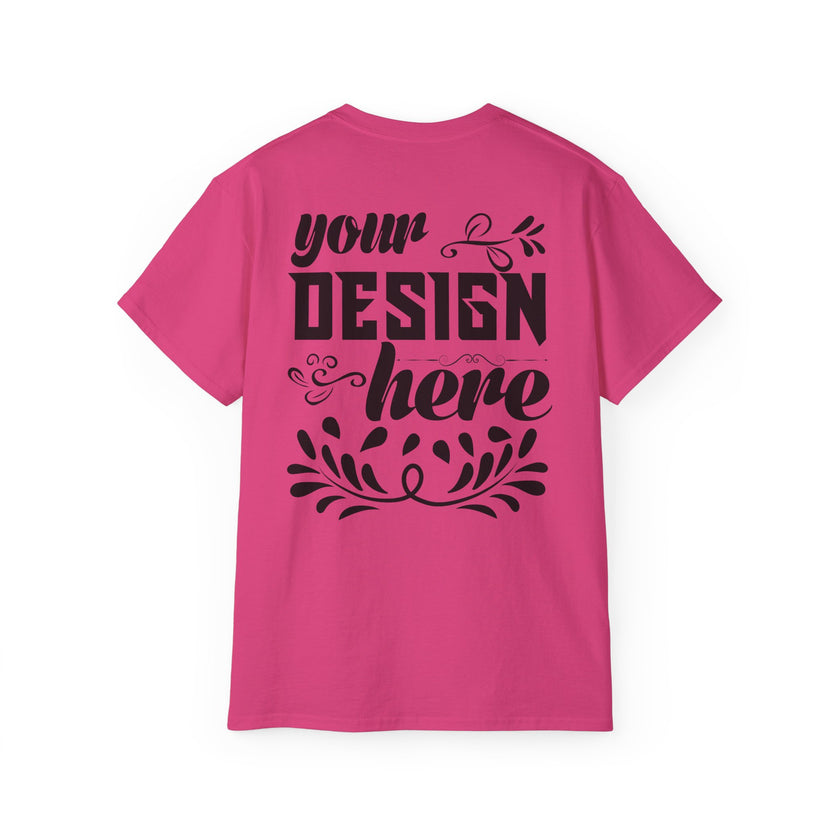 Customizable Gildan 2000 Unisex Ultra Cotton Crew Neck T-Shirt