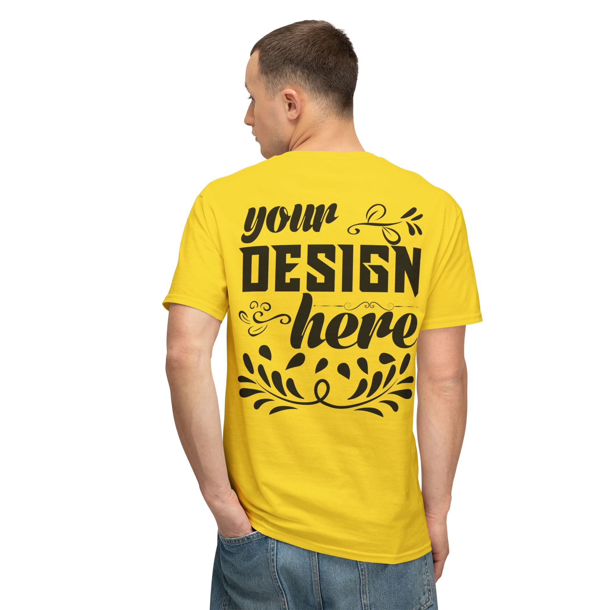 Customizable Fruit Of The Loom 3930R Unisex HD Cotton T-Shirt