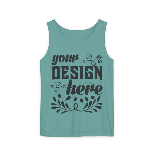 Customizable  Comfort Colors 9360  Unisex Garment Dyed Tank Top