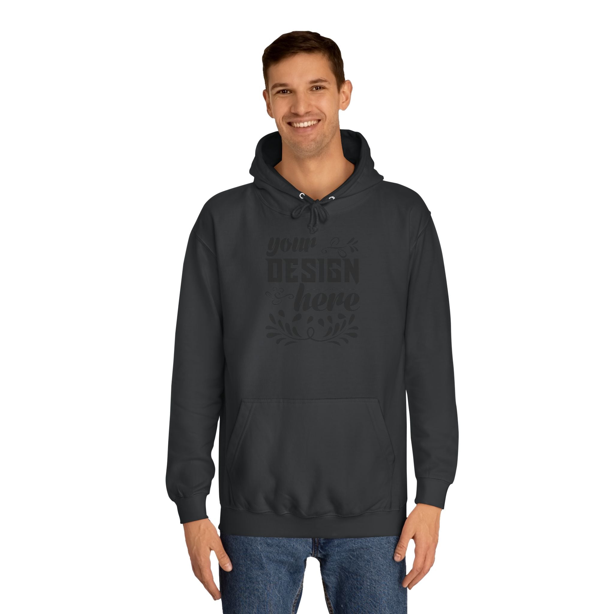 Customizable AWDis JH001 Unisex College Hoodie