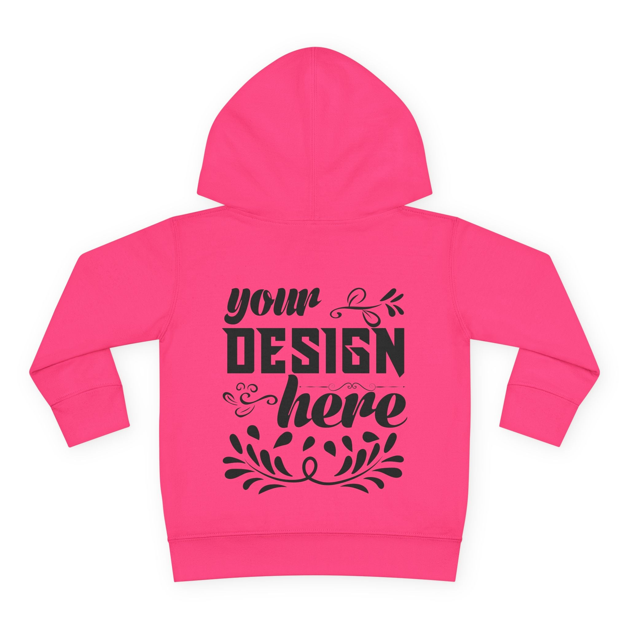 Customizable Rabbit Skins Toddler Pullover Fleece Hoodie DTG