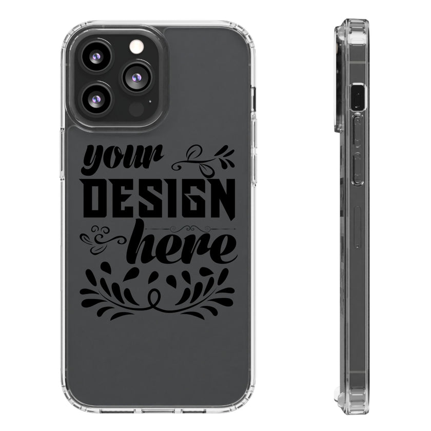 Customizable Clear Phone Case Slim Lightweight Scratch Resistant Protection