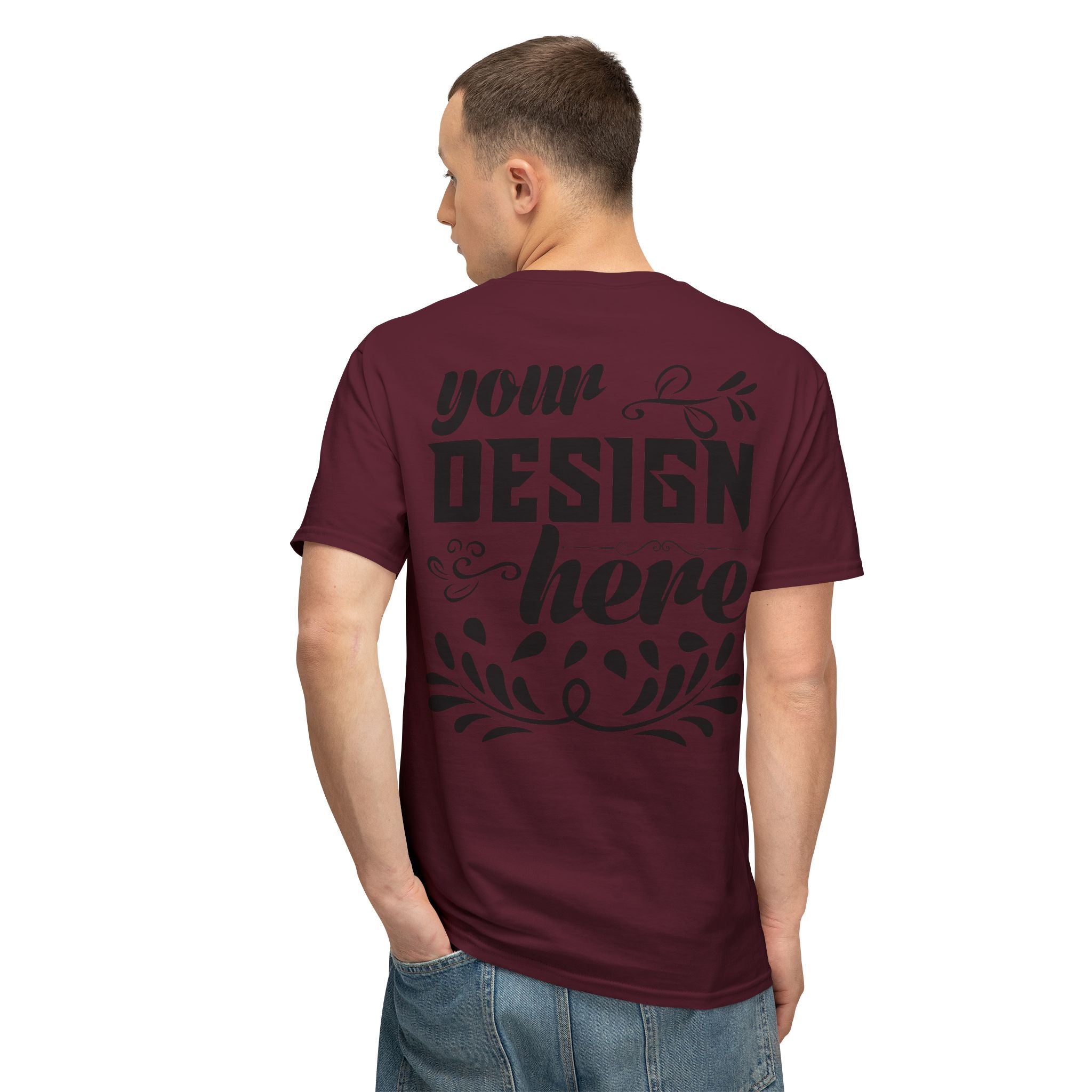 Customizable Fruit Of The Loom 3930R Unisex HD Cotton T-Shirt