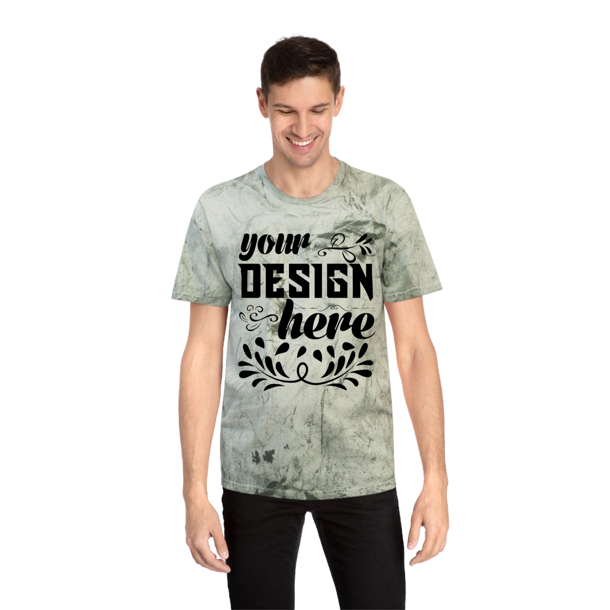 Customizable Comfort Colors 1745 Unisex Color Blast T-Shirt Relaxed Fit