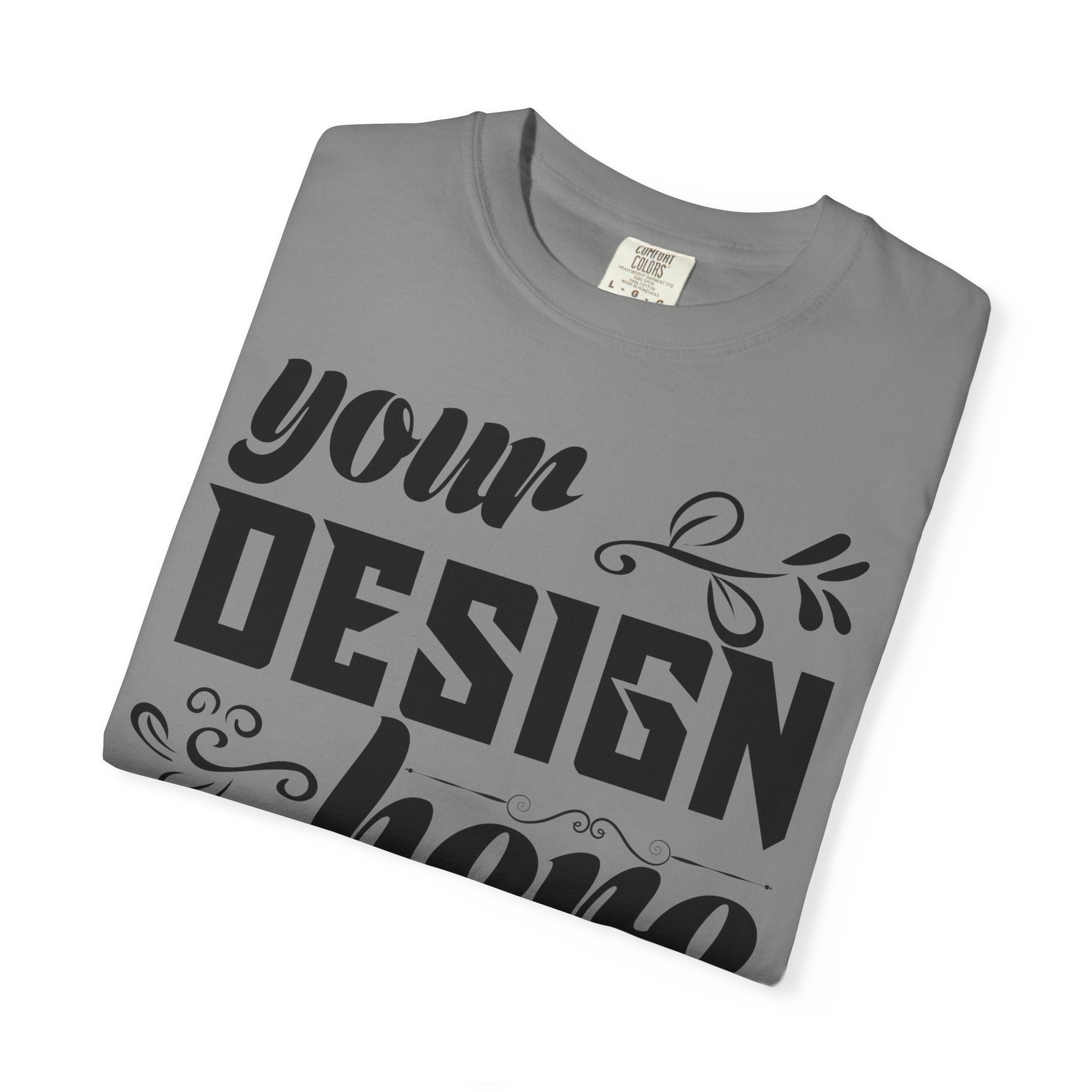 Customizable Comfort Colors 1717 Unisex Garment-Dyed T-Shirt