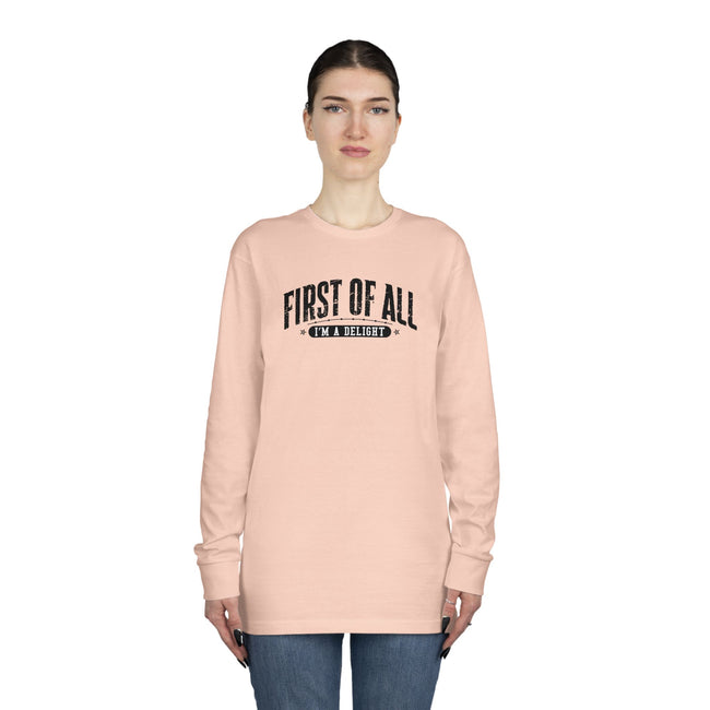 Lane Seven LS15009 Long Sleeve Crewneck Tee | Combed Cotton Graphic Print