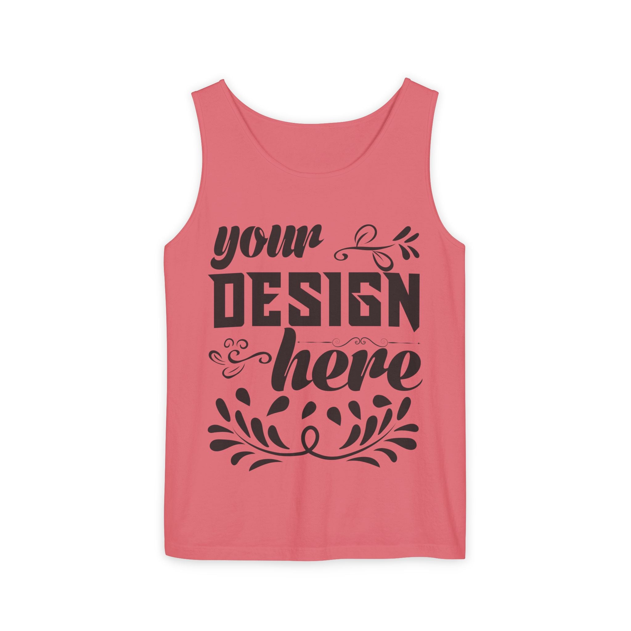 Customizable  Comfort Colors 9360  Unisex Garment Dyed Tank Top