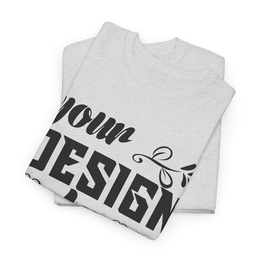 Customizable Gildan 5000 Unisex Heavy Cotton T-Shirt Classic Fit