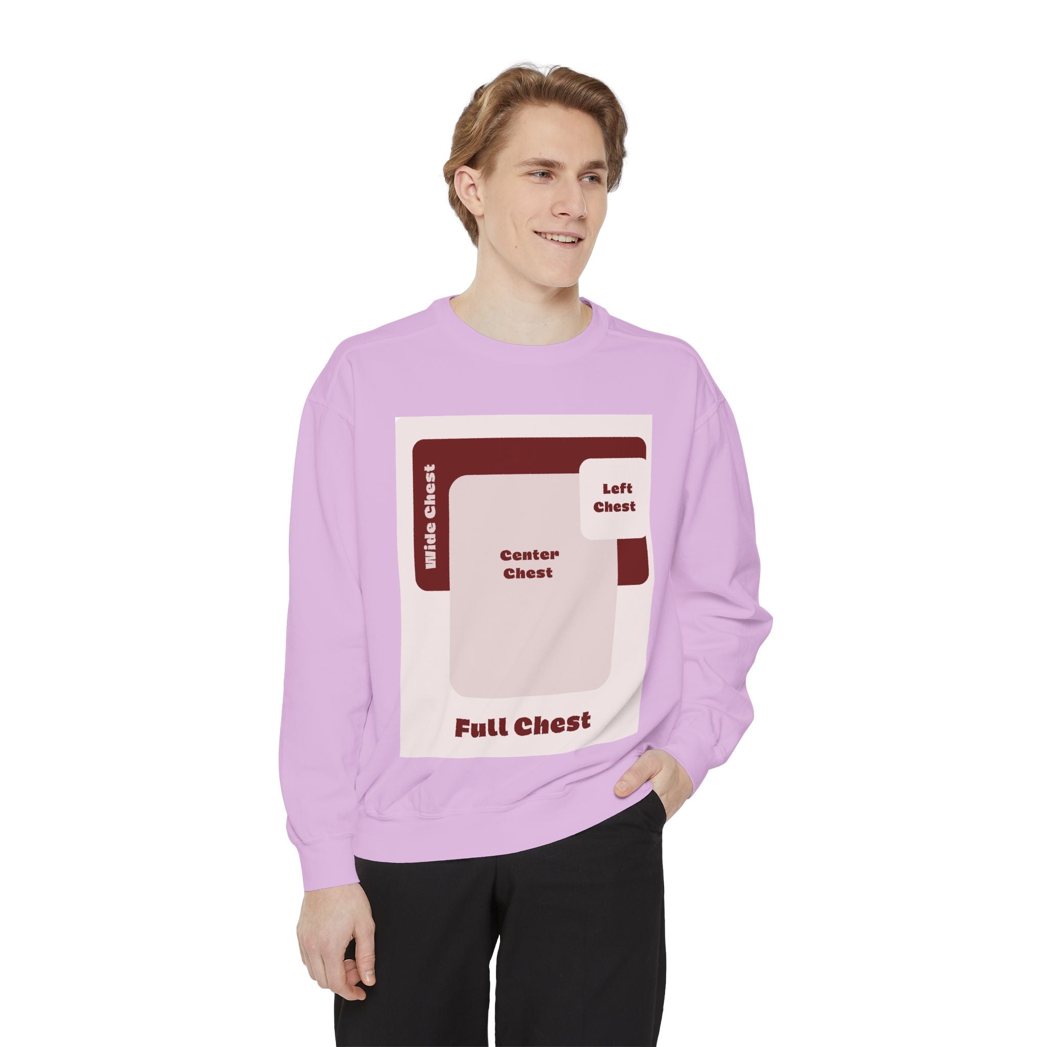 Customizable Comfort Colors 1566 Unisex Garment Dyed Sweatshirt DTG Custom Design