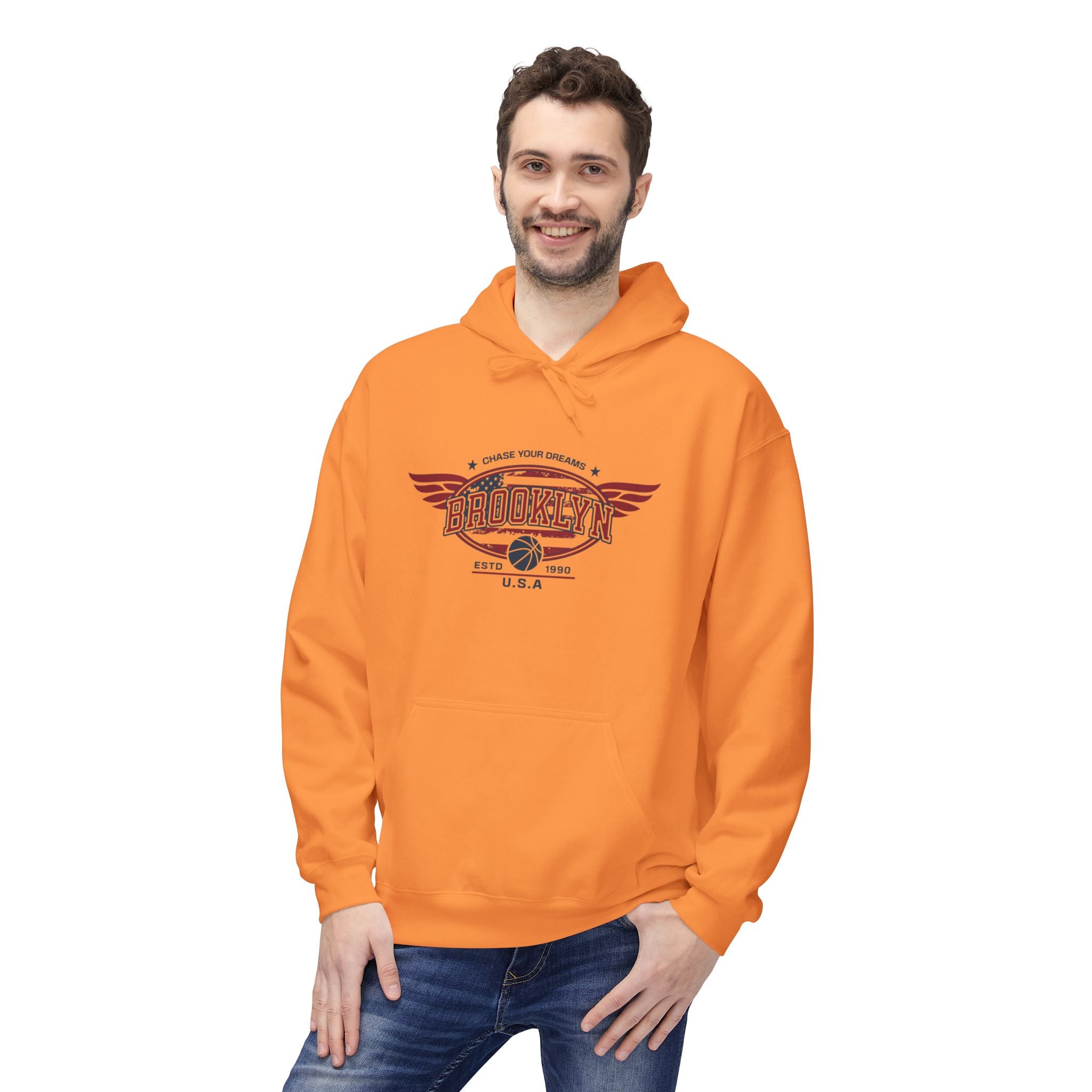 Gildan SF500 Unisex Midweight Fleece Hoodie | Limited Edition Graphic Print