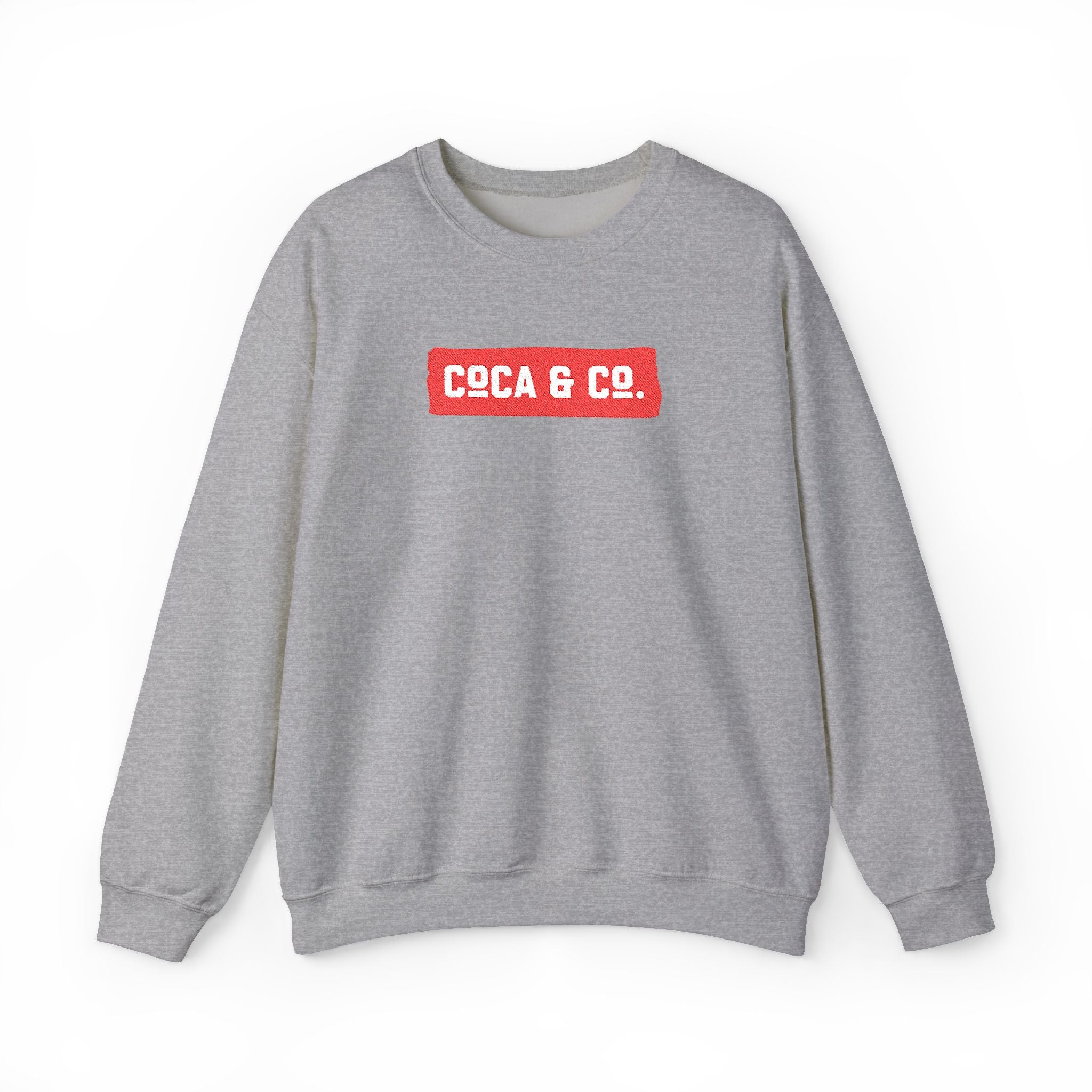 Gildan 18000 Unisex Crewneck Sweatshirt | Coca & Co Embroidery