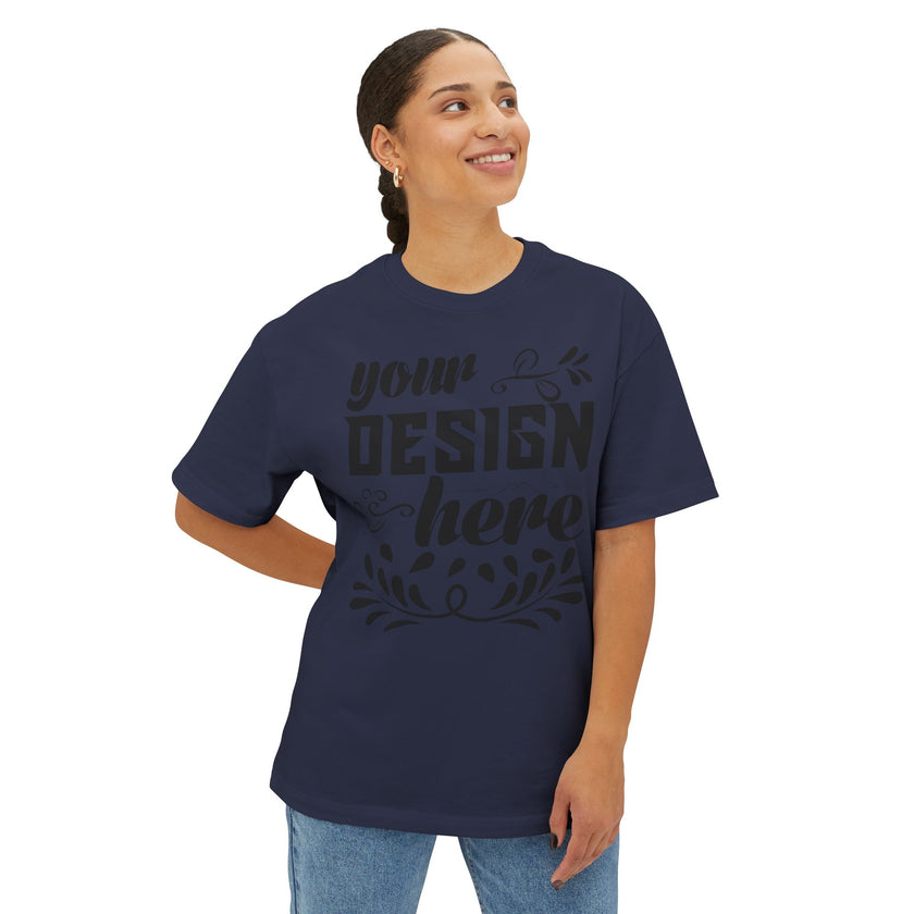 Customizable Bella+Canvas 3010 Unisex Oversized Boxy Tee Cotton