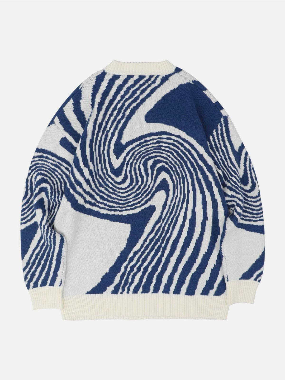Nameria Women's Embroidered Crewneck Loose Fit Sweater
