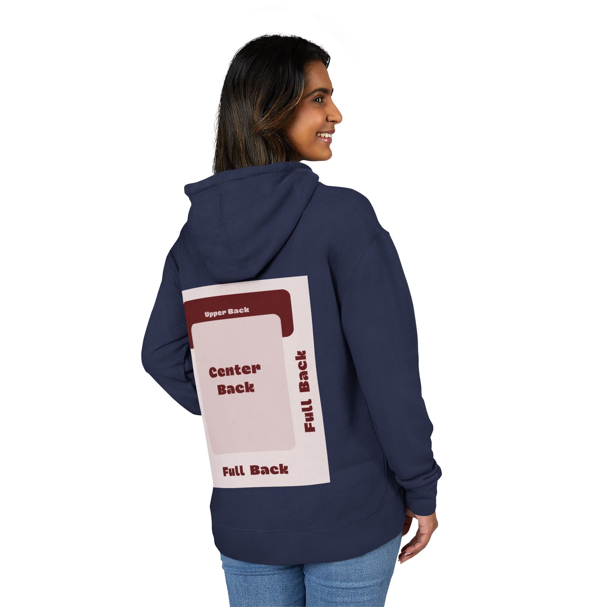 Customizable Lane Seven LS13001 Unisex French Terry Hooded Sweatshirt
