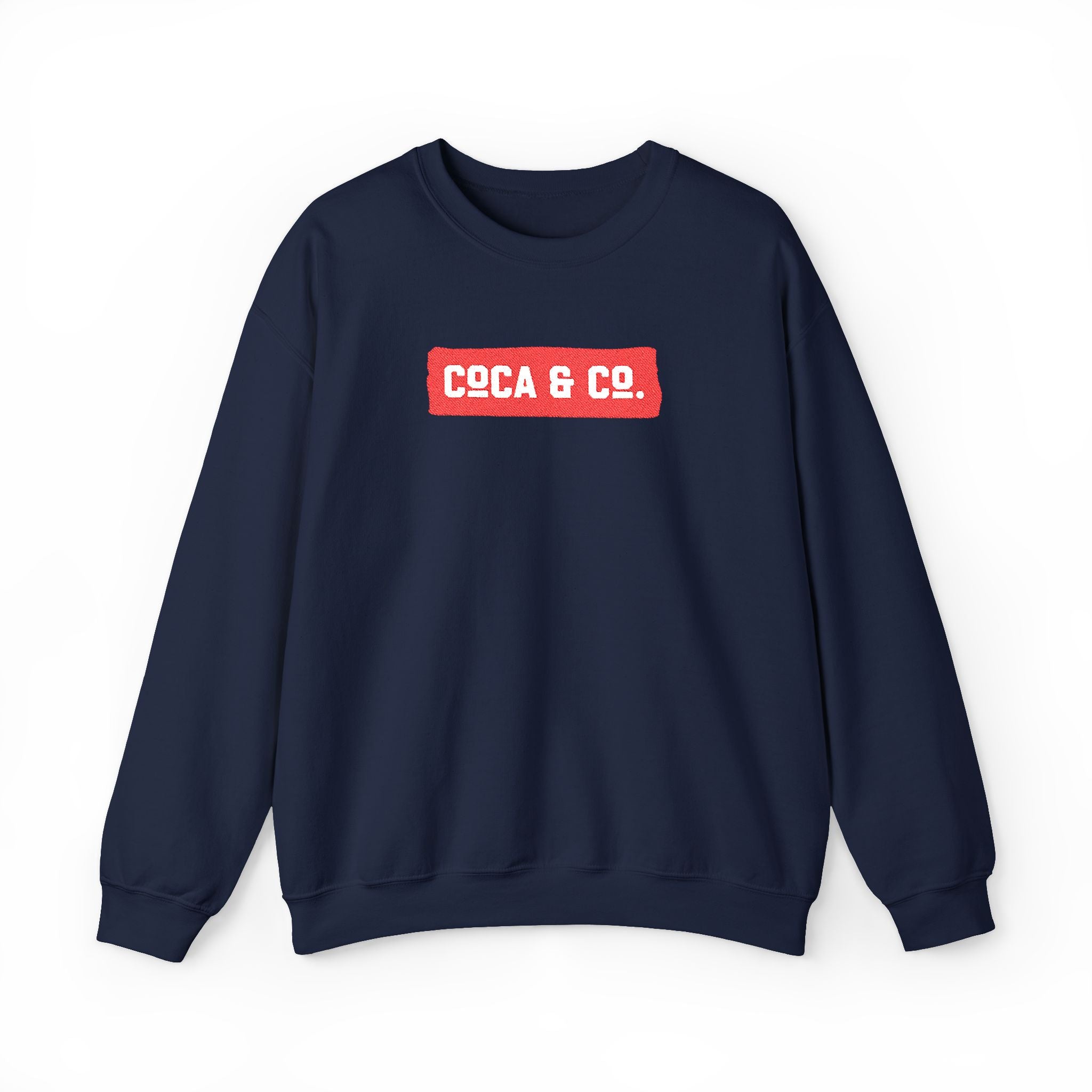 Gildan 18000 Unisex Crewneck Sweatshirt | Coca & Co Embroidery