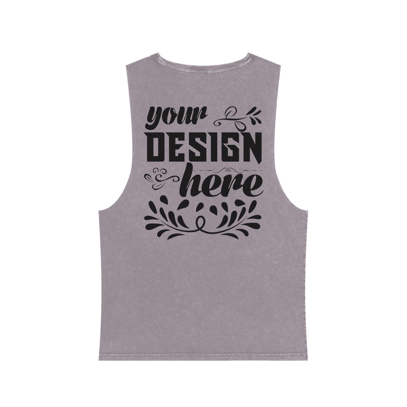 Customizable AS Colour 5039 Unisex Stonewash Tank Top