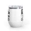 Customizable Polar Camel 12oz Stainless Steel Wine Tumbler Cup Lid