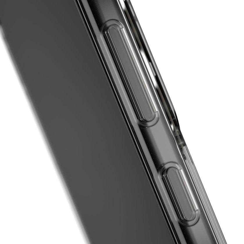 Customizable Clear Impact Resistant Phone Case With TPU Sides Wireless Ready