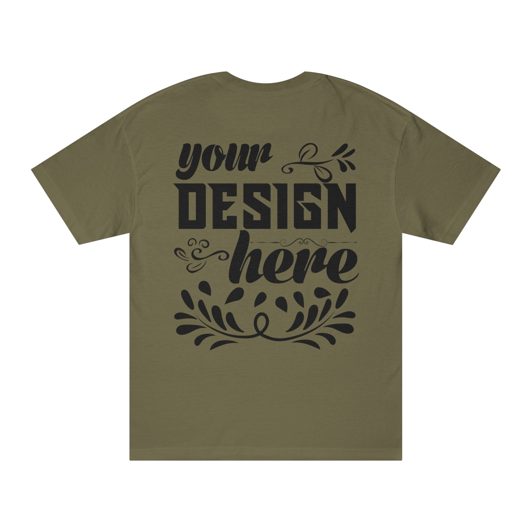 Customizable American Apparel 1301 Unisex Classic Cotton T-Shirt