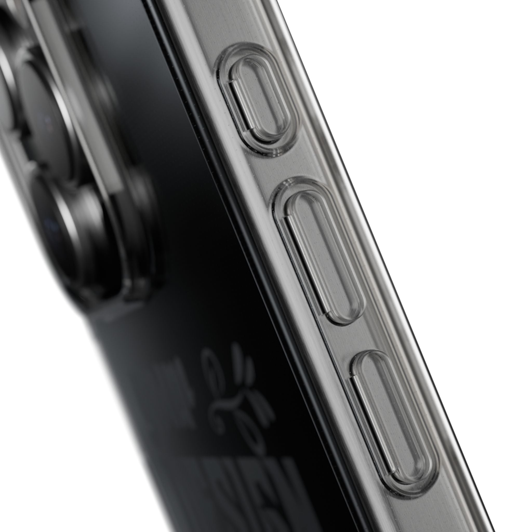 Customizable Clear Impact Resistant Phone Case With TPU Sides Wireless Ready