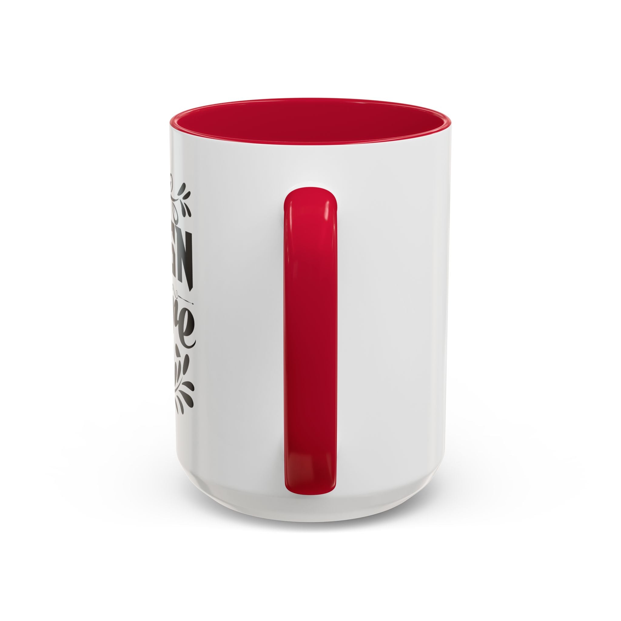 Customizable Glossy Ceramic Accent Mug 11oz and 15oz