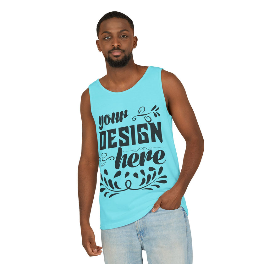 Customizable  Comfort Colors 9360  Unisex Garment Dyed Tank Top