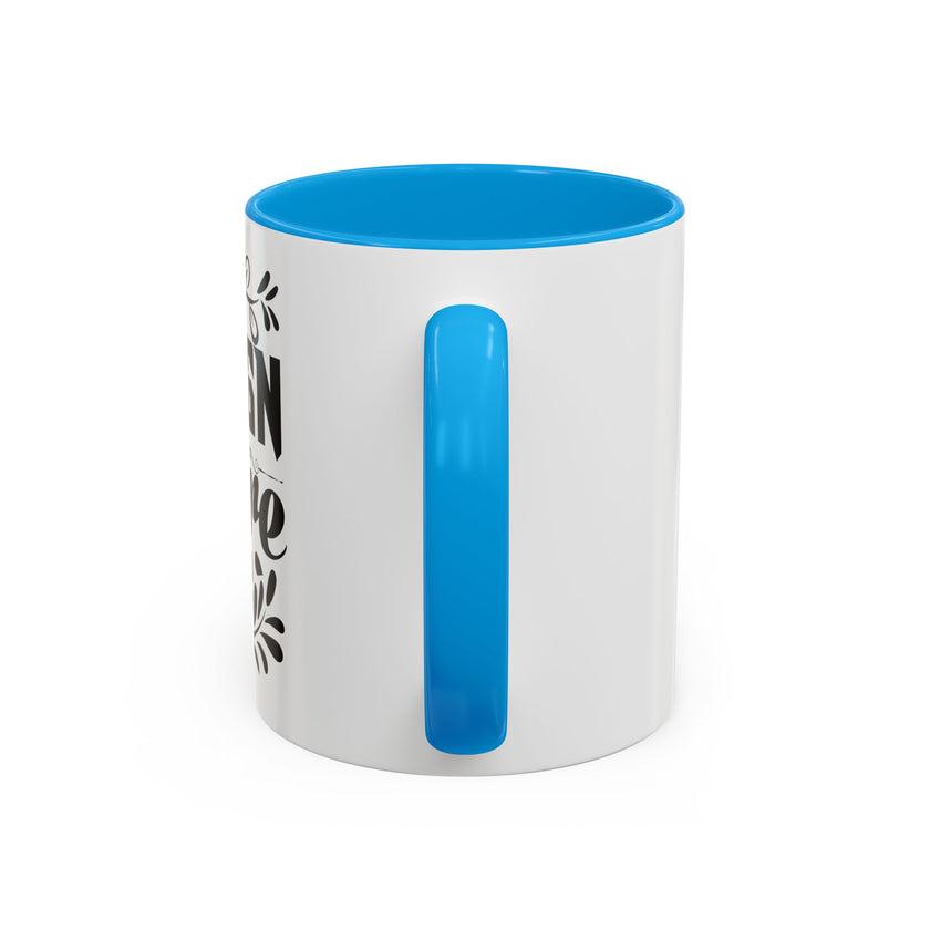 Customizable Glossy Ceramic Accent Mug 11oz and 15oz