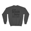 Customizable Gildan 18000B Youth Heavy Blend Crewneck Sweatshirt
